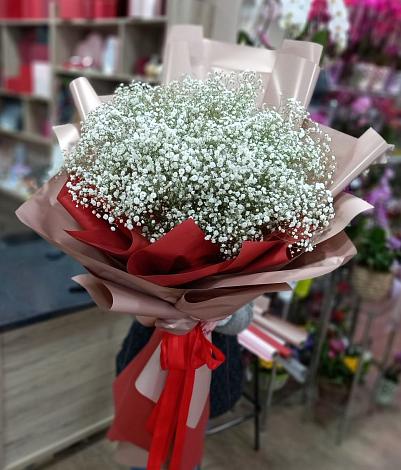 Букет цветов из: Гипсофила в Пседахе
