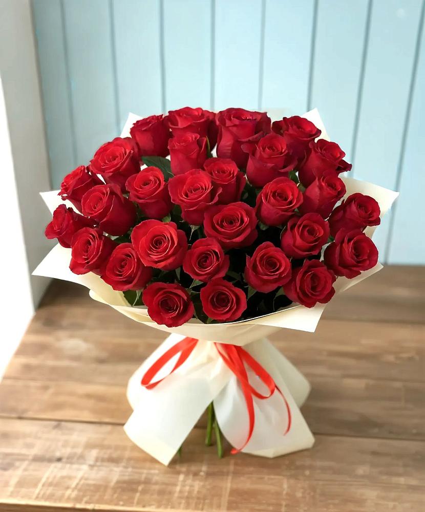 Букет 29 Красных роз в Пседахе