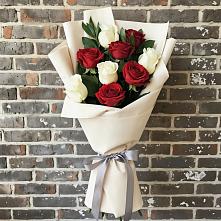 Букет цветов из:  Розы #REPLACE_PRED# Пседахе