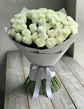 Букет 35 Белых роз #REPLACE_PRED# Пседахе