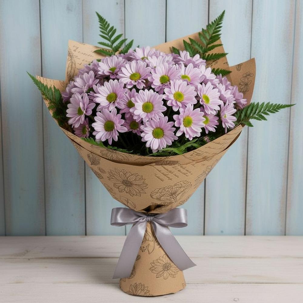 Букет цветов из: Хризантемы в Пседахе