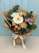 Букет цветов из:  Герберы и Хризантемы в Пседахе