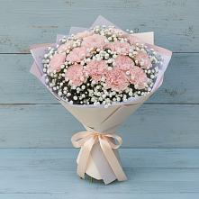 Букет цветов из:  Гвоздики в Пседахе