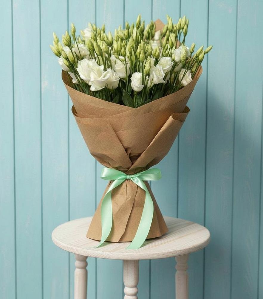 Букет цветов из: Лизиантусы в Пседахе