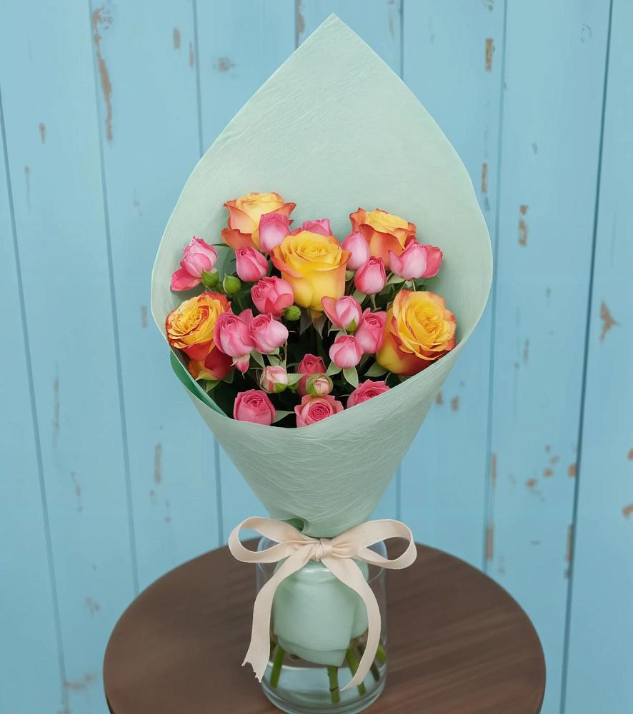 Букет цветов из: Розы в Пседахе