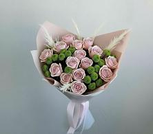 Букет цветов из:  Розы и Хризантемы в Пседахе