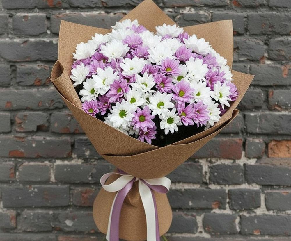 Букет цветов из: Хризантемы в Пседахе