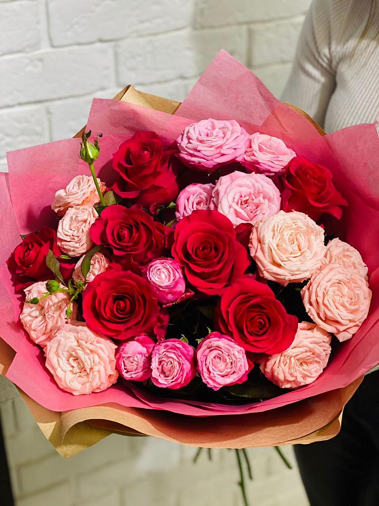 Букет цветов из: Розы в Пседахе