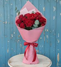 Букет цветов из:  Розы #REPLACE_PRED# Пседахе