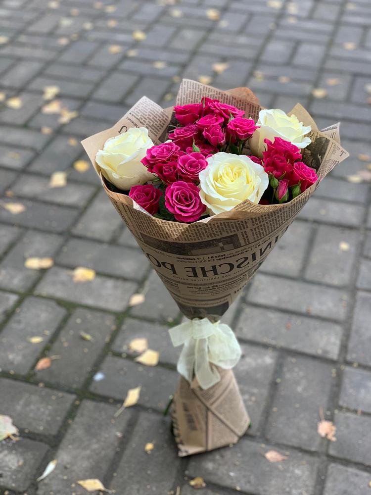 Букет цветов из: Розы в Пседахе