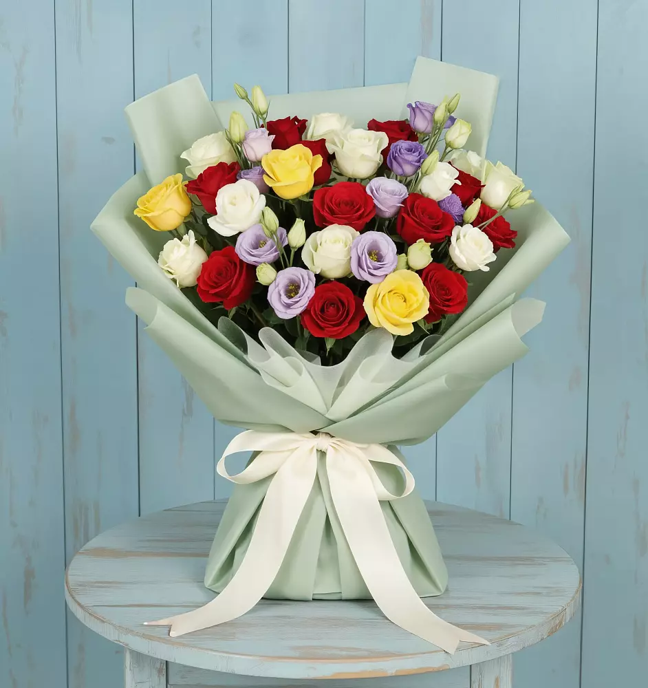 Букет цветов из: Розы в Пседахе