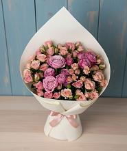 Букет цветов из:  Розы #REPLACE_PRED# Пседахе